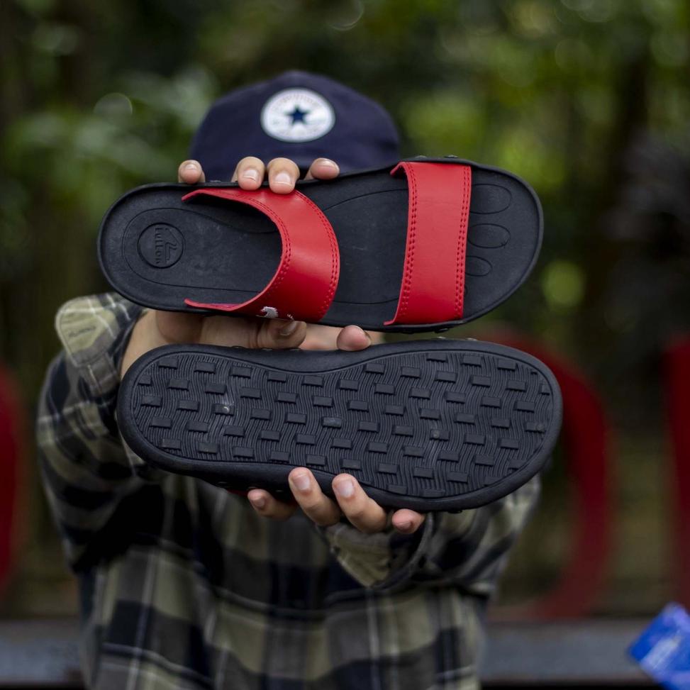 O6E8 LUTTON - Sandal Pria BAN 2 KUDA mbl3rseca6 CJW