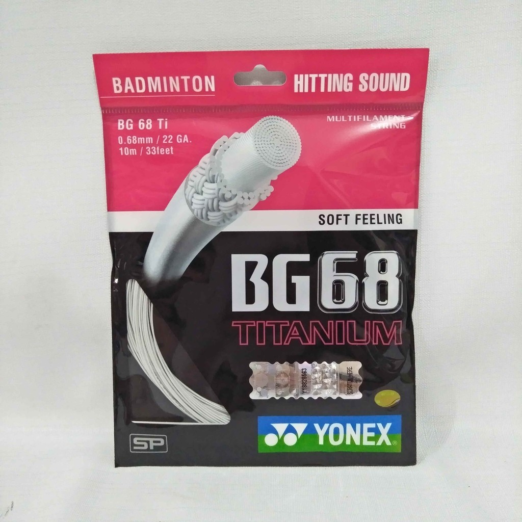 Yonex BG 68 TITANIUM Senar Badminton