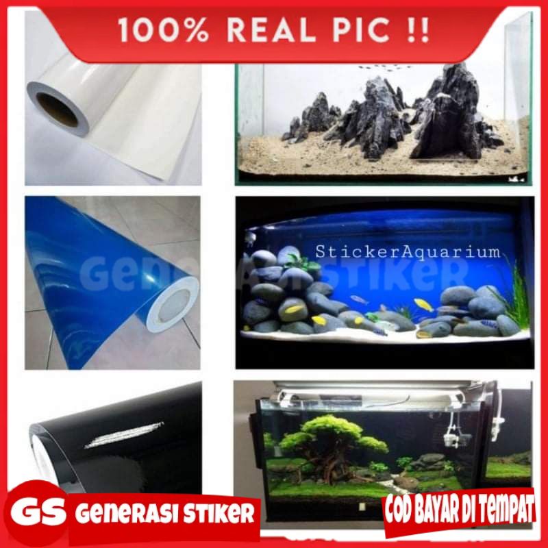 Stiker Skotlet Putih Glossy Kilap Sticker Scotlite Motor Stiker Akuarium Putih Glossy