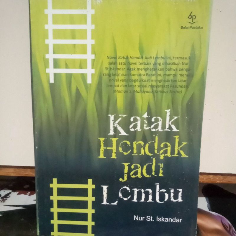 Novel Sastra - Katak Hendak Jadi Lembu