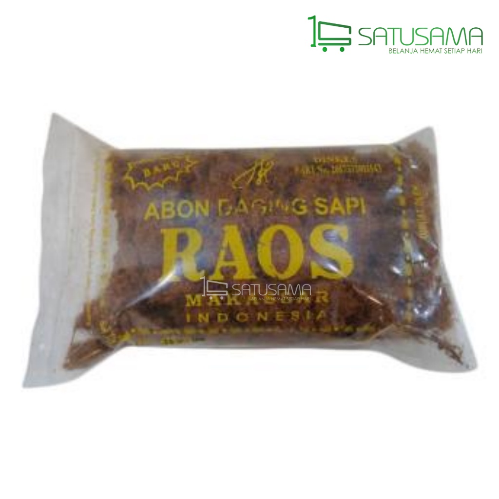 

ABON DAGING SAPI RAOS JUMBO 500 gr / satusama