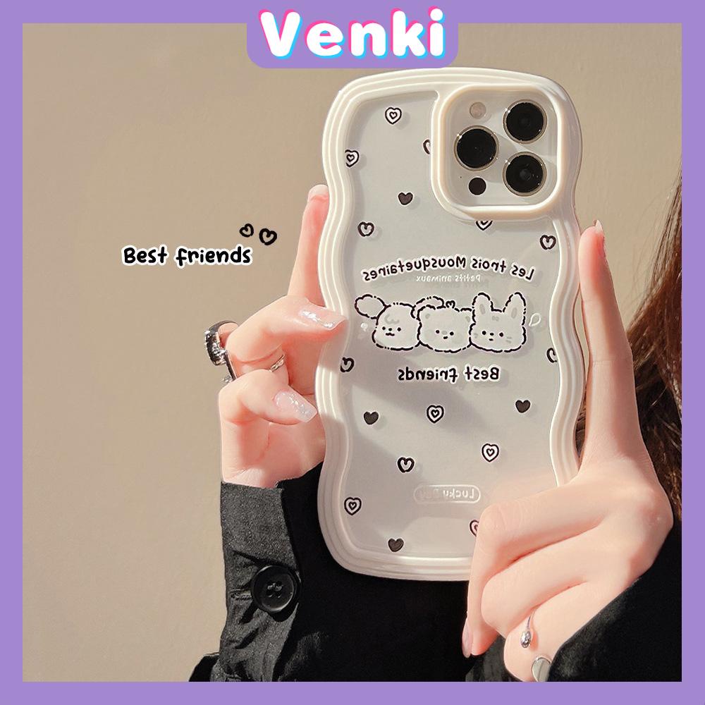 iPhone Case Candy Color Wave 2-in-1 Silicone Soft Case Airbag Shockproof Protection Camera Cartoon Cute Compatible For iPhone 11 Pro Max 13 Pro Max 12 Pro Max 7Plus xr XS Max