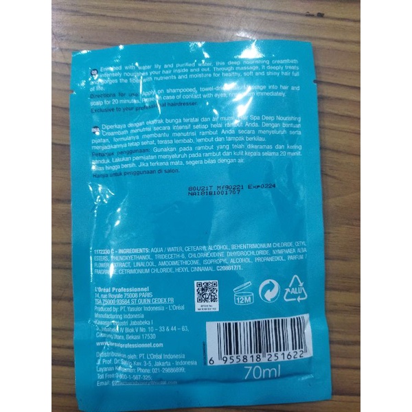L'OREAL/CREAMBAT L'OREAL /MASK L'OREAL/L'OREAL 70ML/MASKER LOREAL UKURAN KECIL