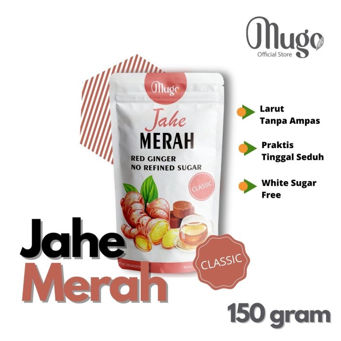 

Mugo, Jahe Merah Gula Aren Murni White Sugar Free Praktis Tanpa Ampas (BERKUALITAS)