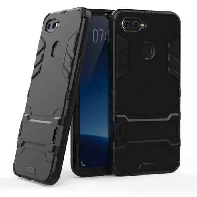 Casing Soft Case oppo F9 Case Robot Rugged OPPO F9 Hard Cover Rubber Casing