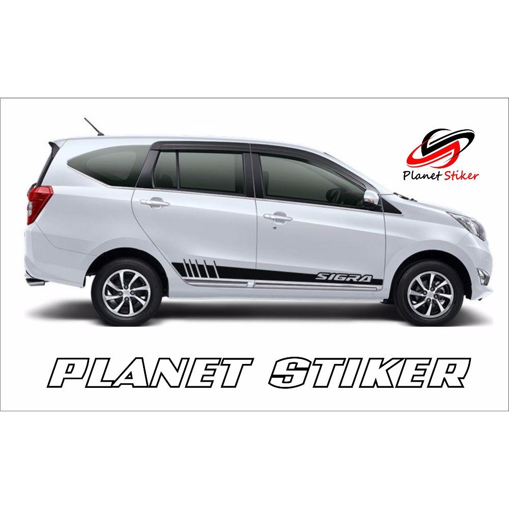 Modifikasi Daihatsu Sigra Stiker Terbaru 2019 Gaulotomotif