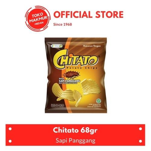 KERUPUK CHITATO 68GR SAPI PANGGANG