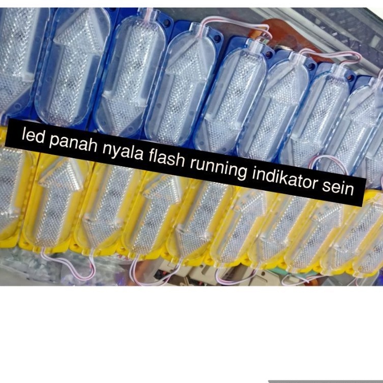 Lampu modul led panah nyala flash running indikator sein