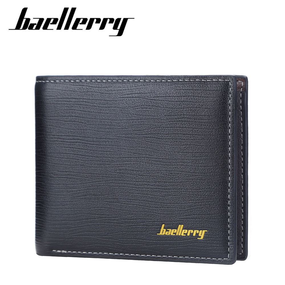 BAELLERRY DR080 Dompet Pria Bahan Kulit PU Leather Premium WATCHKITE WKOS