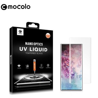 Mocolo Samsung Note 10 / Note 10 Plus UV Liquid Glass 3D Tempered Glass Full Cover Edge Guard