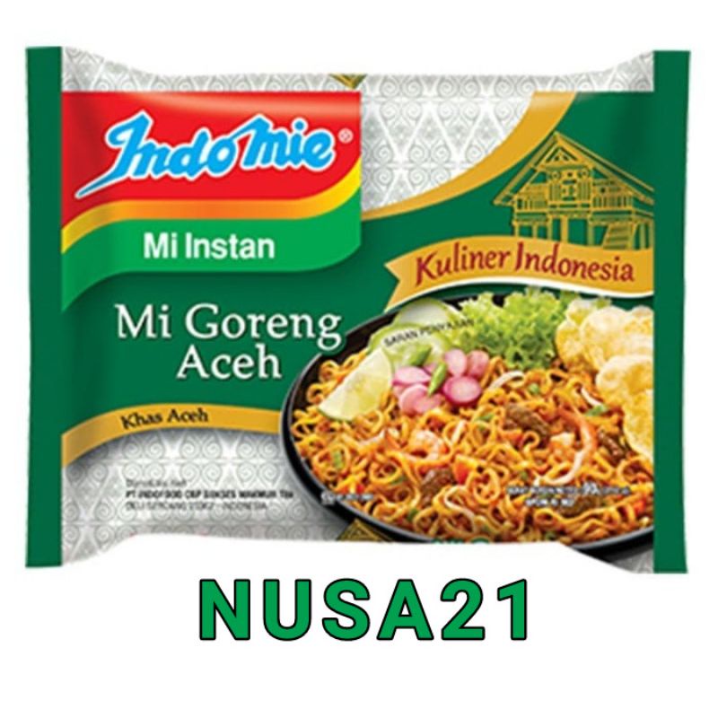 

5pcs INDOMIE GORENG ACEH 90gr / Mie Instant Goreng