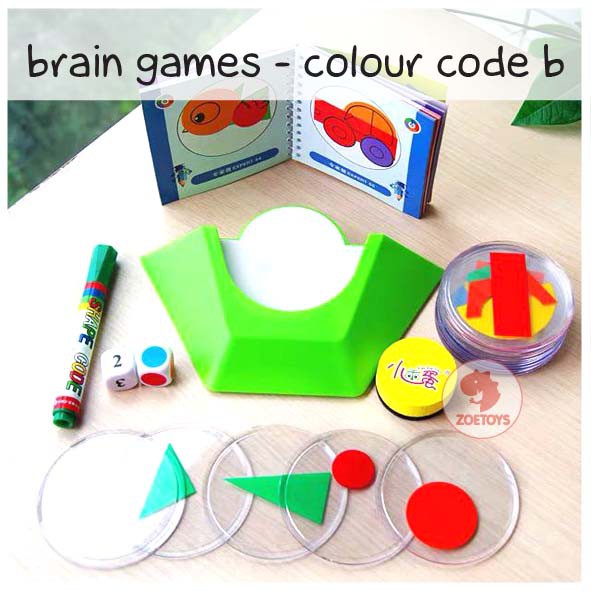 Zoetoys Brain Games - Colour Code | Cari Kado | Cari kado natal