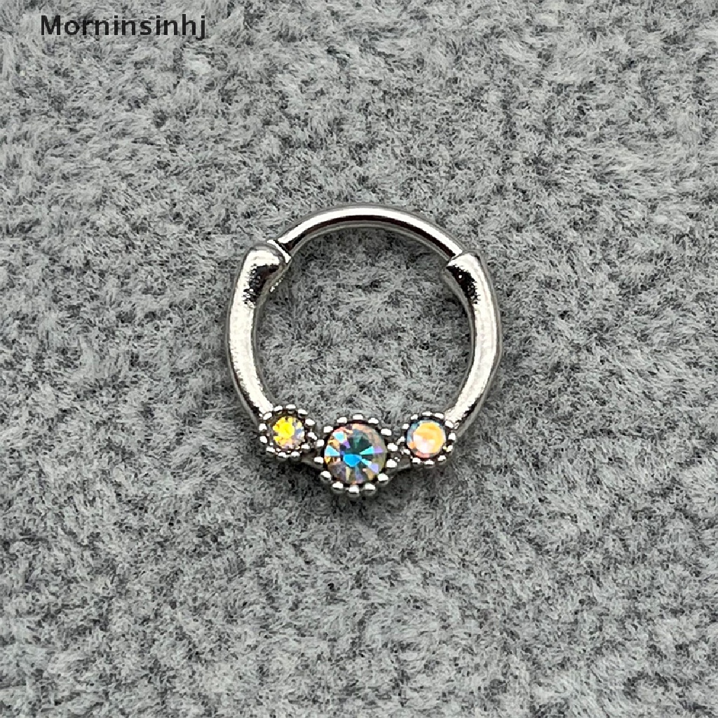 Cincin Tindik Bahan Titanium Steel Untuk Telinga Dan Hidung