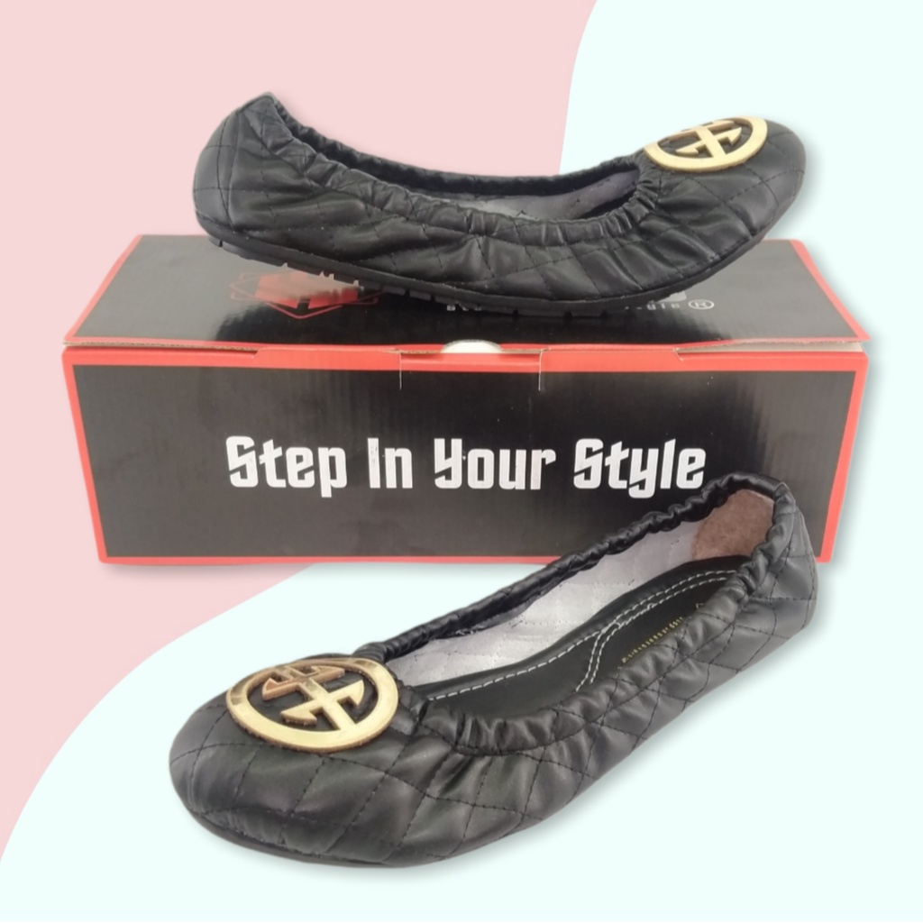 Sepatu Wanita Flatshoes Roll it Andis AN 18