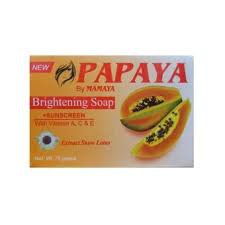 Sabun Papaya 135gr / Sabun Pembersih + Pemutih  Wajah