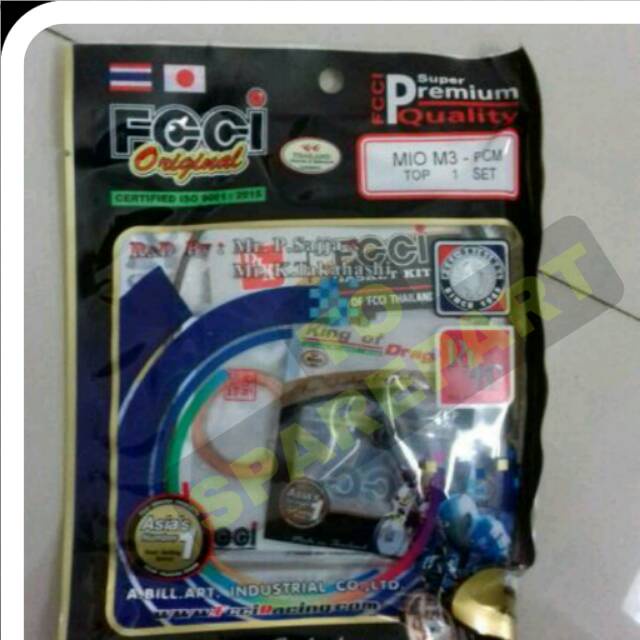 Paking top set MIO M3.