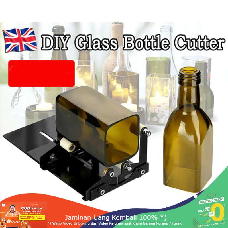 (BISA COD) RVOSTR KMOON Pemotong Botol Kaca Glass Bottle Cutter DIY Tool - NETI2