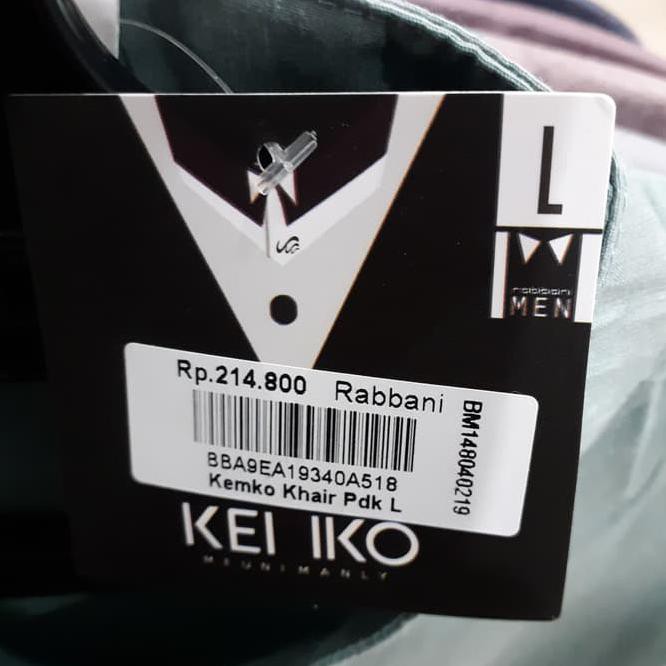 Baju Koko Kemko Khair Pdk Rabbani Original Terbaru