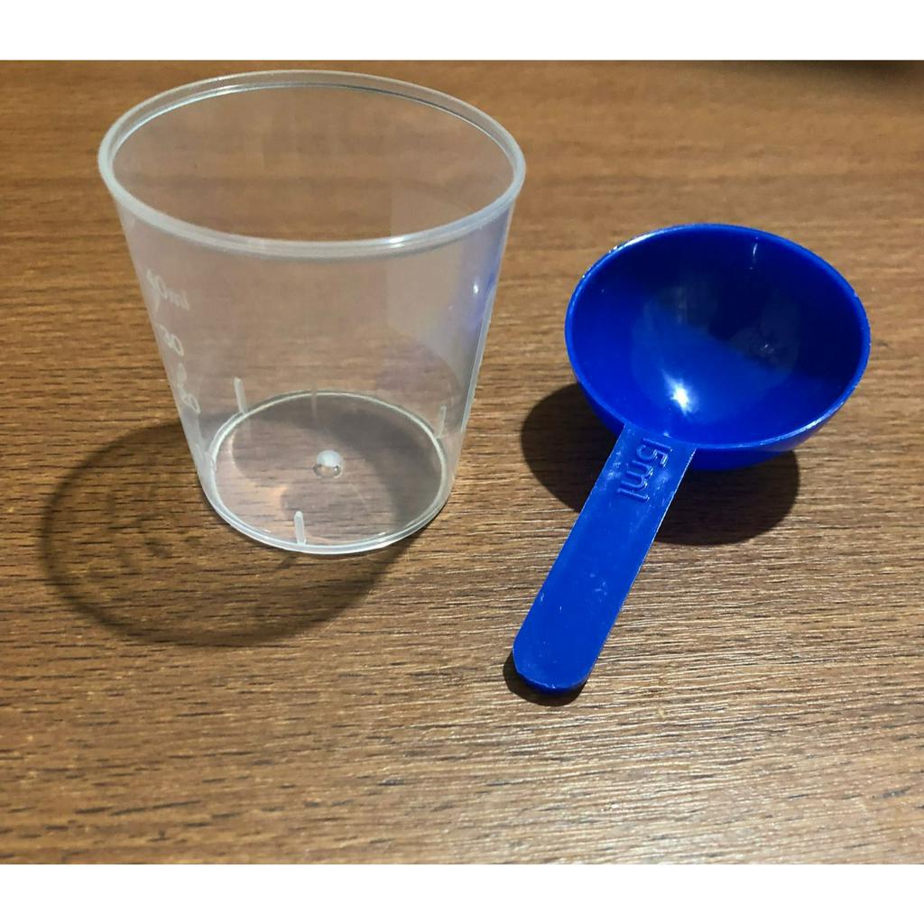 Sendok takar alginat gelas ukur alginate measuring cup takaran dental alginat