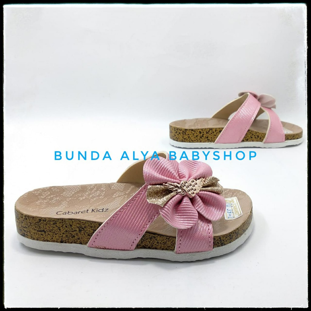 Sendal Anak Perempuan Usia 4 5 6 Tahun Premium Bunga Size 26 - 31 FANTA - Sendal Anak Cewek Cute