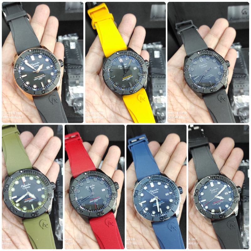 JAM TANGAN PRIA ALEXANDRE CHRISTIE AC 3042 AUTOMATIC NEW AC3042 OTOMATIS ORIGINAL