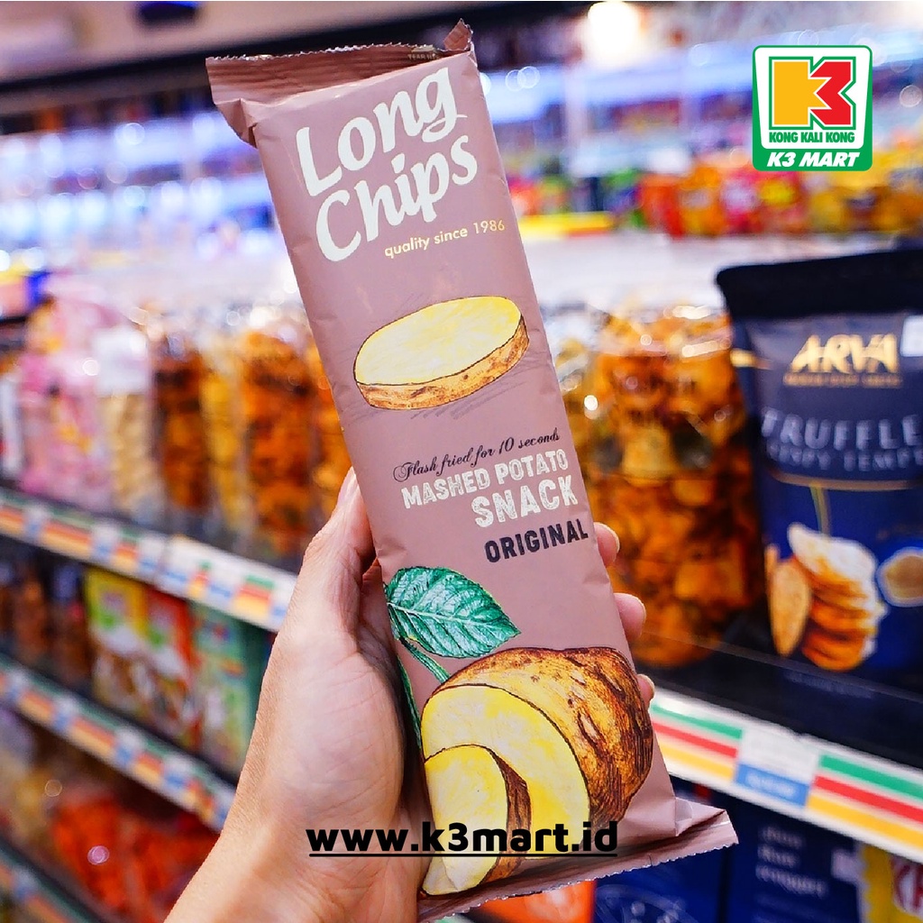 

Long Chips Mashed Potato Snack Original 75gr