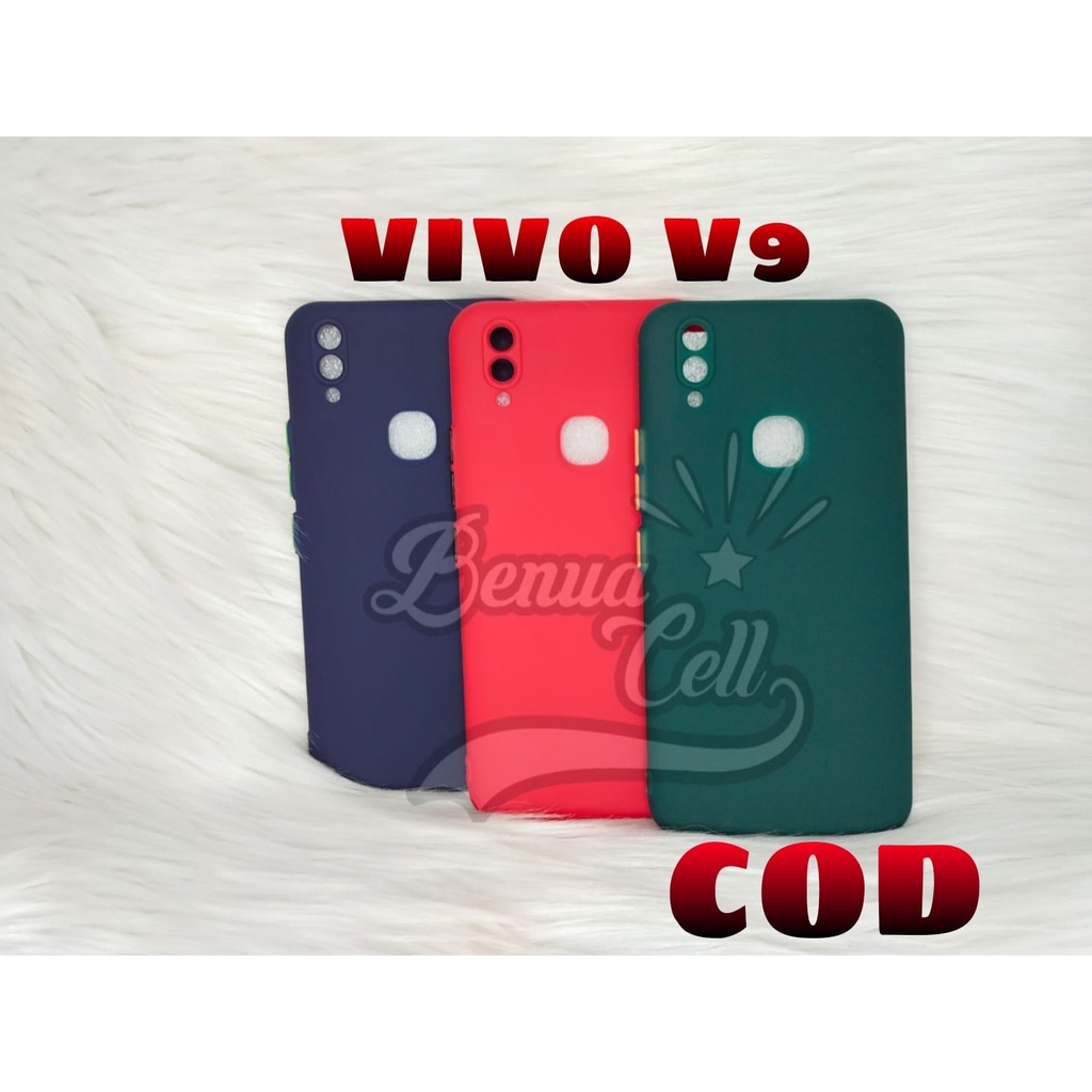 SOFTCASE MACARON VIVO V5 -VIVO V9 -VIVO Y19 // SOFTCASE MACARON PROTECTION KAMERA - BD