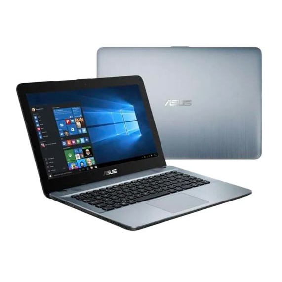 LAPTOP MURAH ASUS VIVOBOOK X441MA 441 INTEL N4020 4GB HDD 1TB 256GB SSD WINDOWS 10 BLACK-256GB SSD SILVER