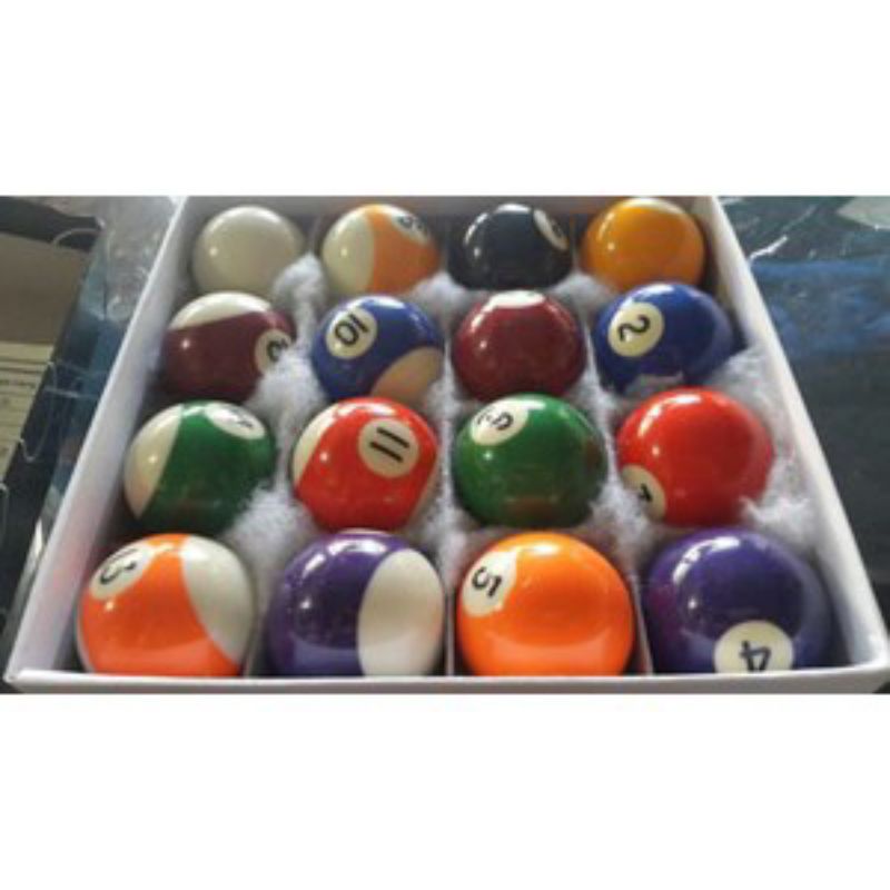 Bola Billiard 1 Set Ukuran 1 7/8 - Bola Kecil