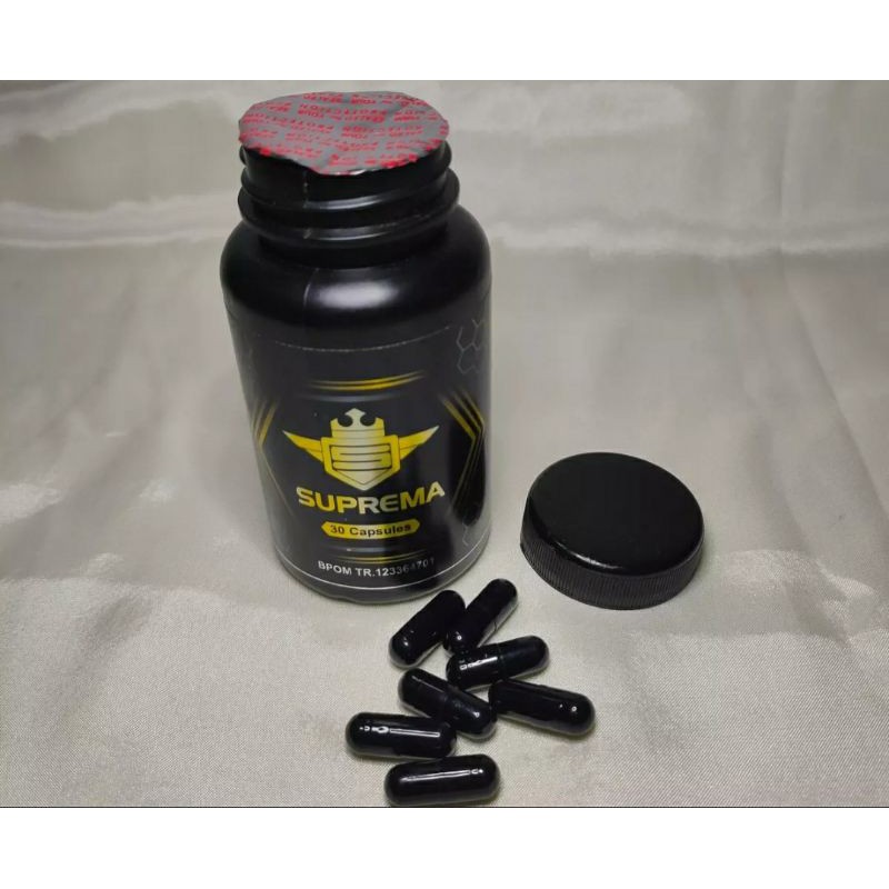Perkapsul Obat Kuat Herbal Suprema Asli Resmi BPOM Penambah Stamina dan Libido 100% Asli