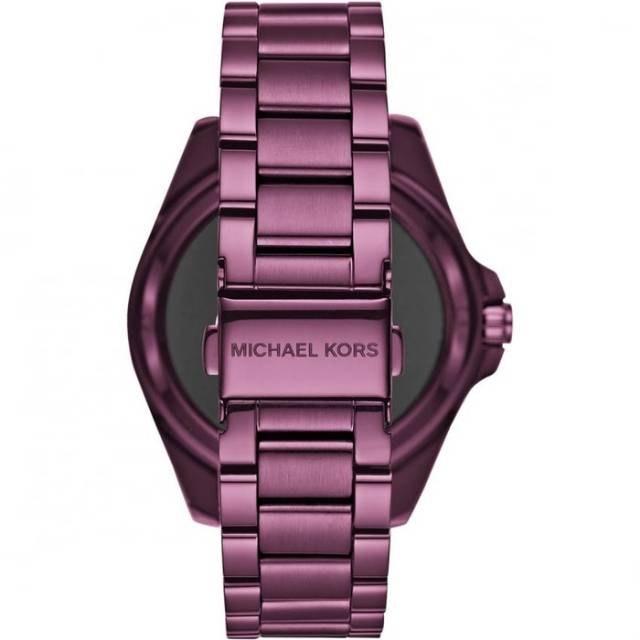michael kors bradshaw plum smartwatch
