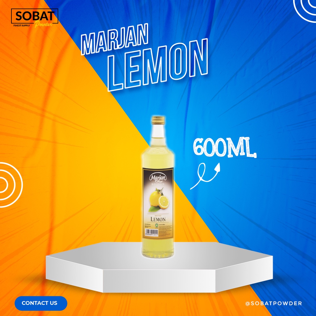 

Marjan Boundoin Sirup Rasa Lemon Botol 460ml