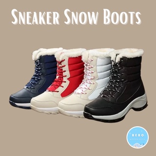 Image of thu nhỏ Winter Snow Boots Waterproof Sneaker Boots anti air Musim Dingin #0