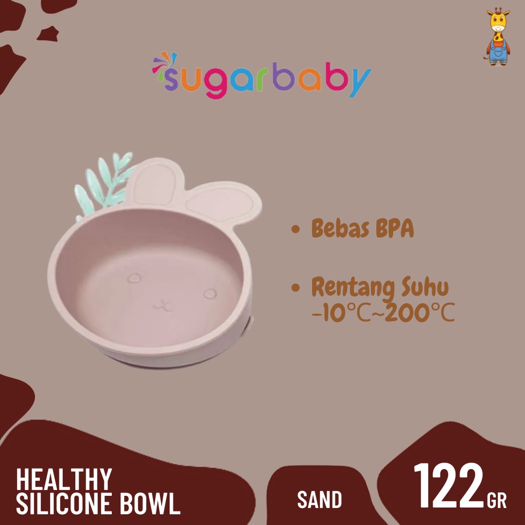 Sugar Baby Healthy Silicone Bowl