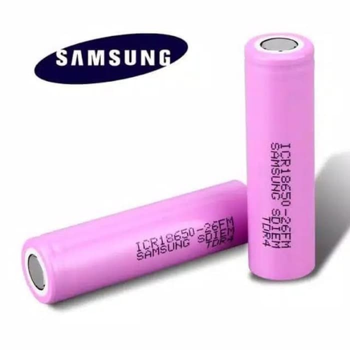 Baterai Samsung ICR 18650 2600Mah