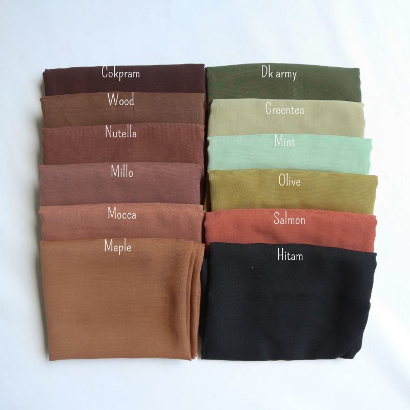 Hijab BELLA SQUARE Premium [PART 1] Grade A+