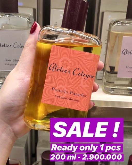 ATELIER COLOGNE POMELO PARADIS 200 ML 100% ASLI