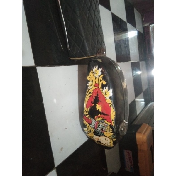 Tangki CB Glatik pres kudus dan jok CB
