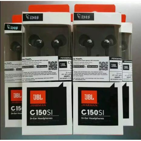 HEADSET JBL C150SI C150 Original Garansi IMS - Suara bass Mantap