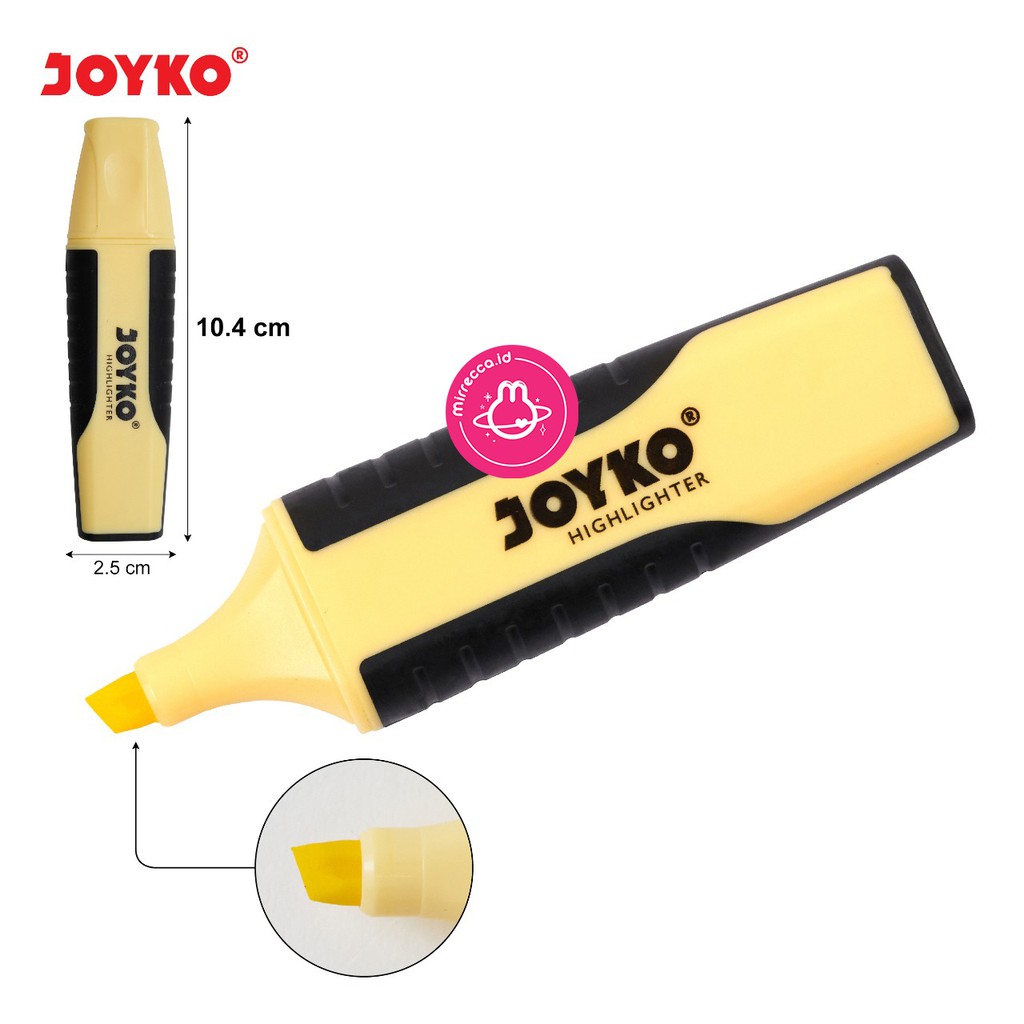 

D3W! SET 6 WARNA JOYKO PASTEL HIGHLIGHTER HL-70