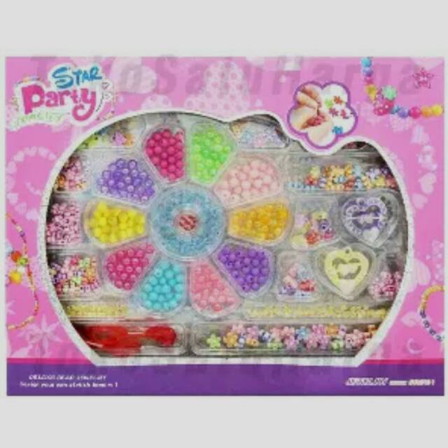 Mainan anak meronce/Meronce manik manik/mainan beads/Mainan meronce/beads