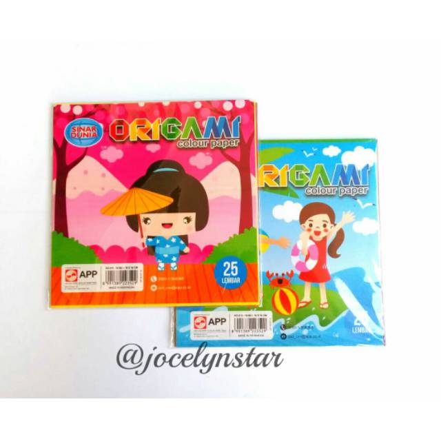 

(16*16) Kertas lipat Sidu / origami (isi 25 lembar)