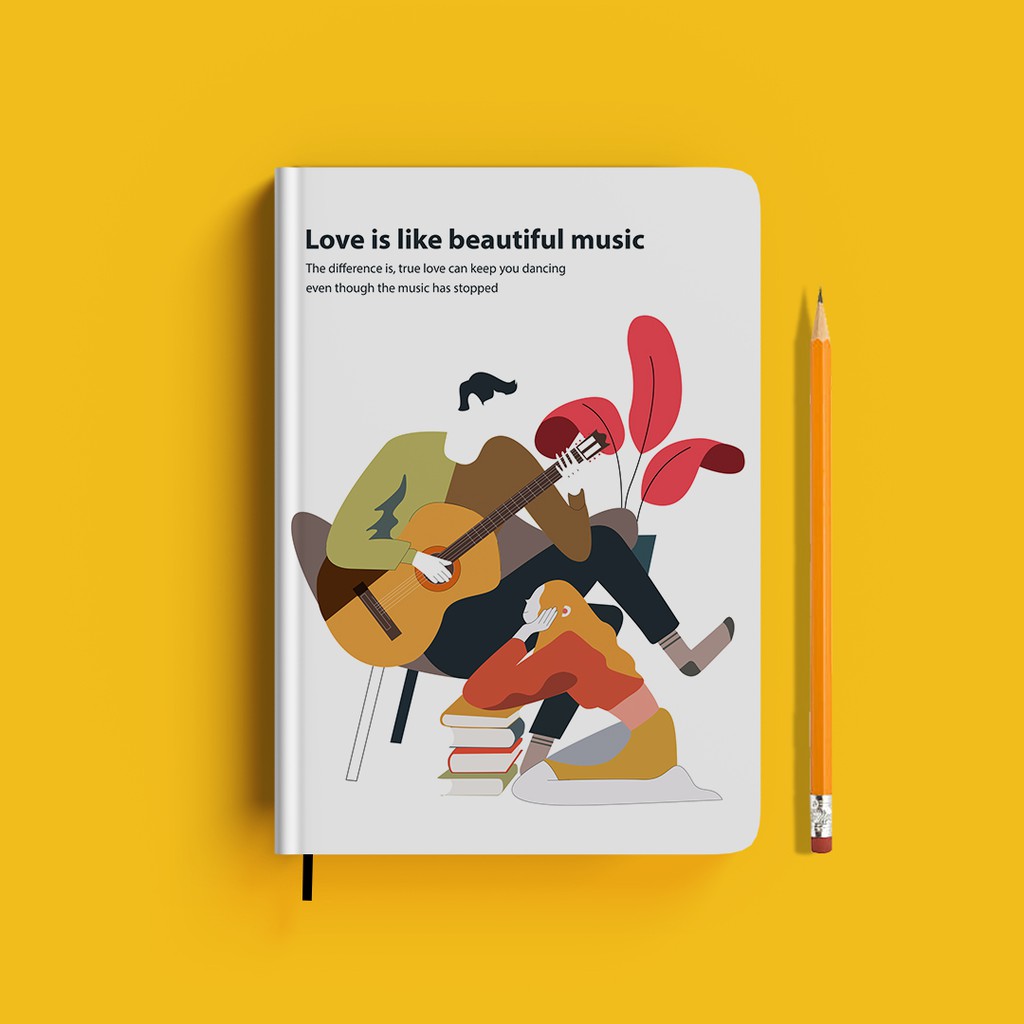 

Buku Catatan Bergaris Tebal A5 100 Lembar Sampul Hardcover-48