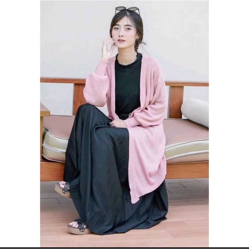 LONG CARDY RAJUT BELE OVERSIZE PREMIUM