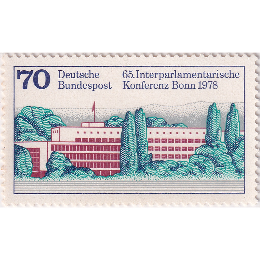 

Prangko Germany 1978 - The Interparliamentary Conference in Bonn