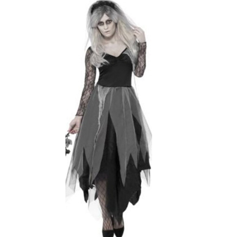 Jual Preorder Halloween Costumes For Women Dark Vampire Dress Sexy