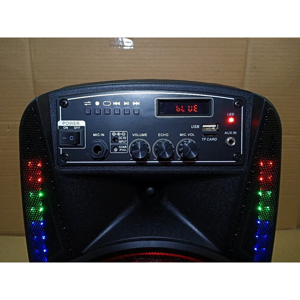 SPEAKER AKTIF 8 INCH PORTABLE DAT DT 860VT