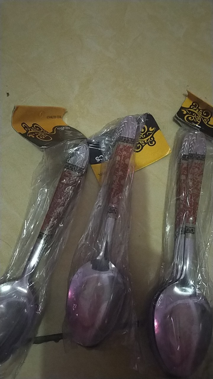 Sendok Batik Stainless Stell Bahan Tebal