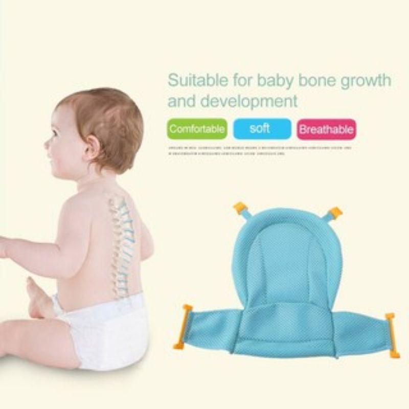 Kuru Baby Bath Helper Ner - Kuru Jaring Bak Mandi Bayi Anti Slip Anti Terpeleset - Jaring Alat Bantu Mandi Bayi Baru Lahir Newborn New Born