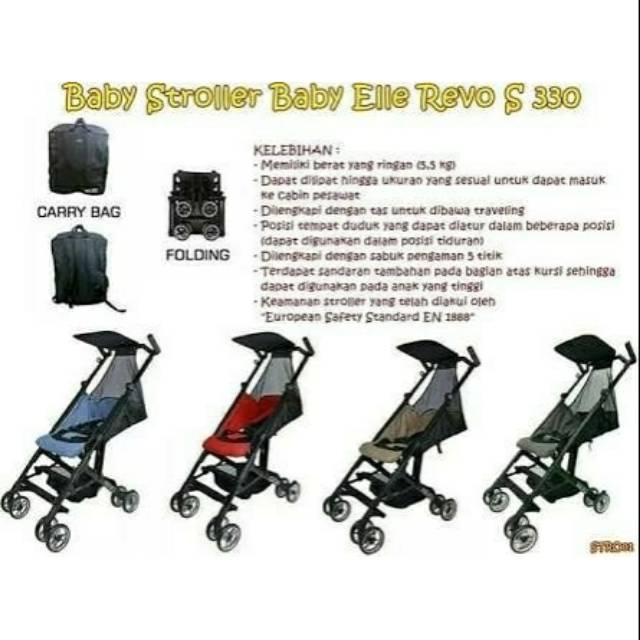 stroller baby untuk travel